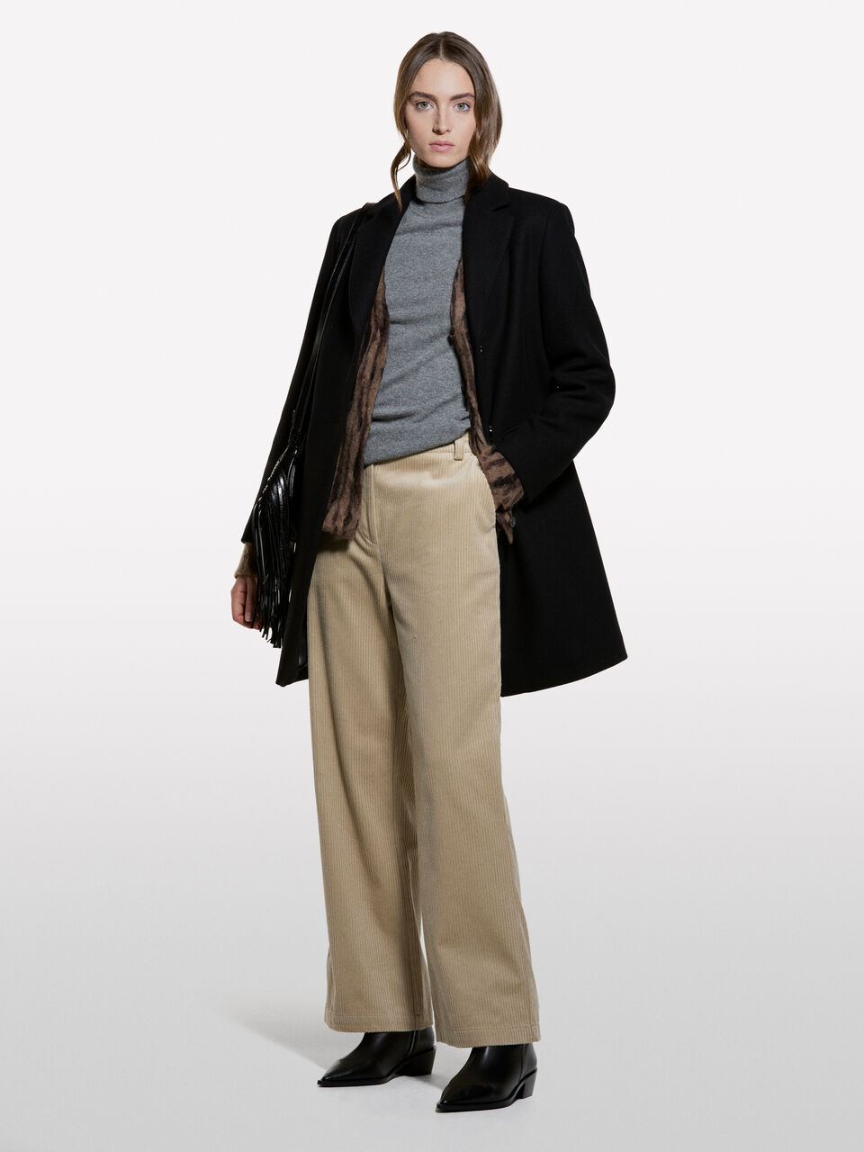 TURTLE NECK SWEATER Women image number null