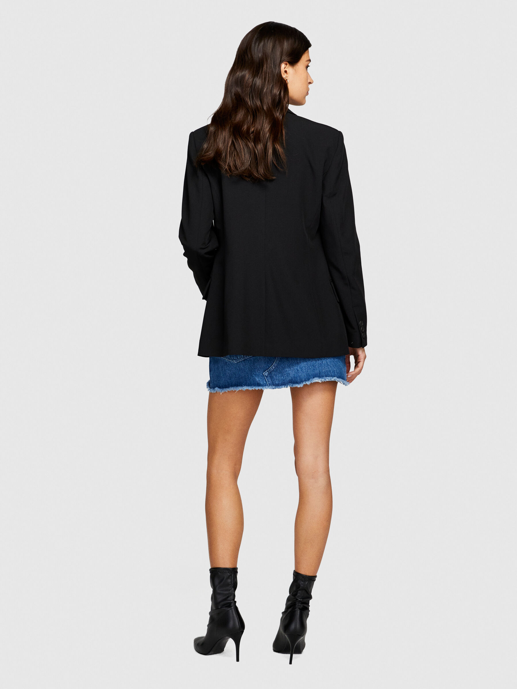 Double breasted blazer Black Sisley