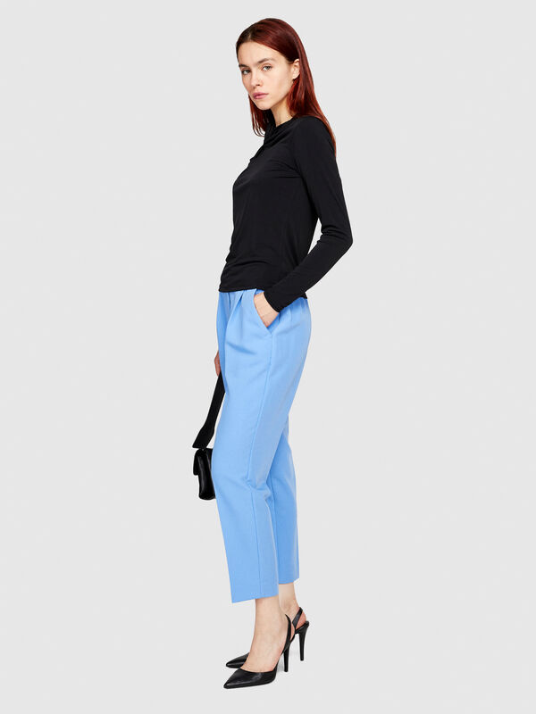 Solid colored joggers