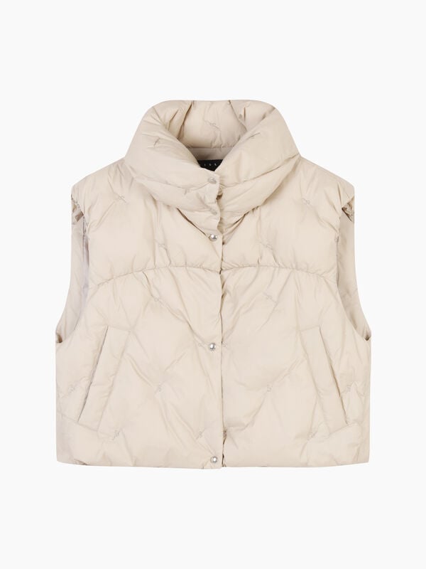 Padded vest - Vests and sleeveless jackets | Sisley K
