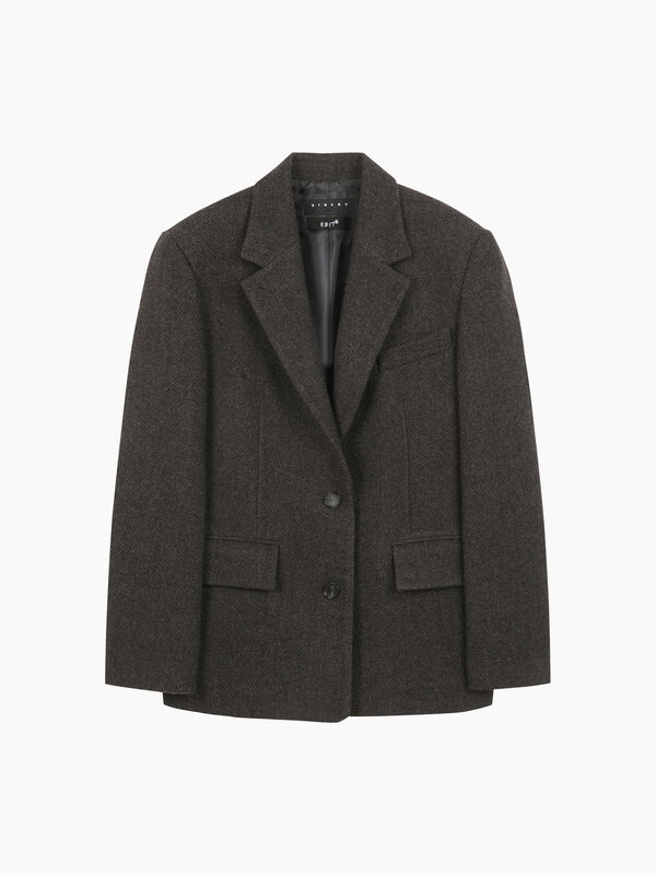 100% wool blazer - sisley k blazer | Sisley K