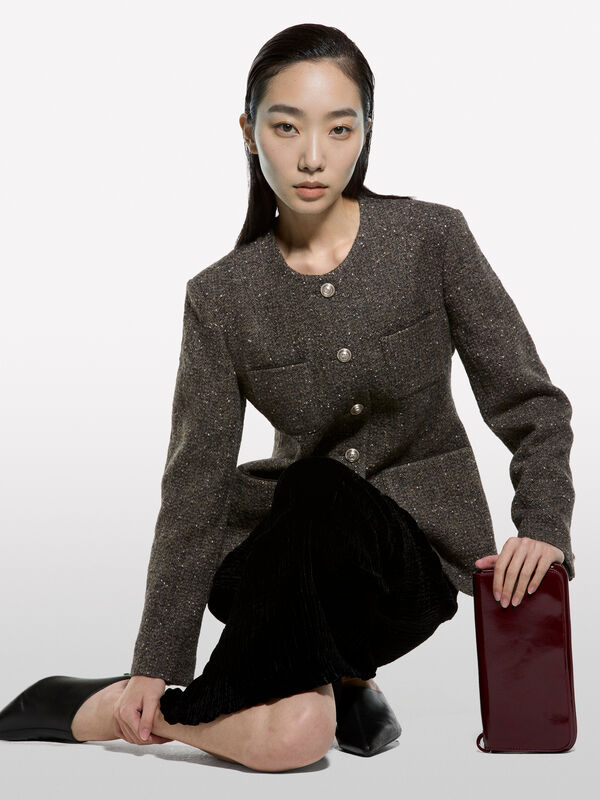 Flared jacket - sisley k jackets and coats | Sisley K