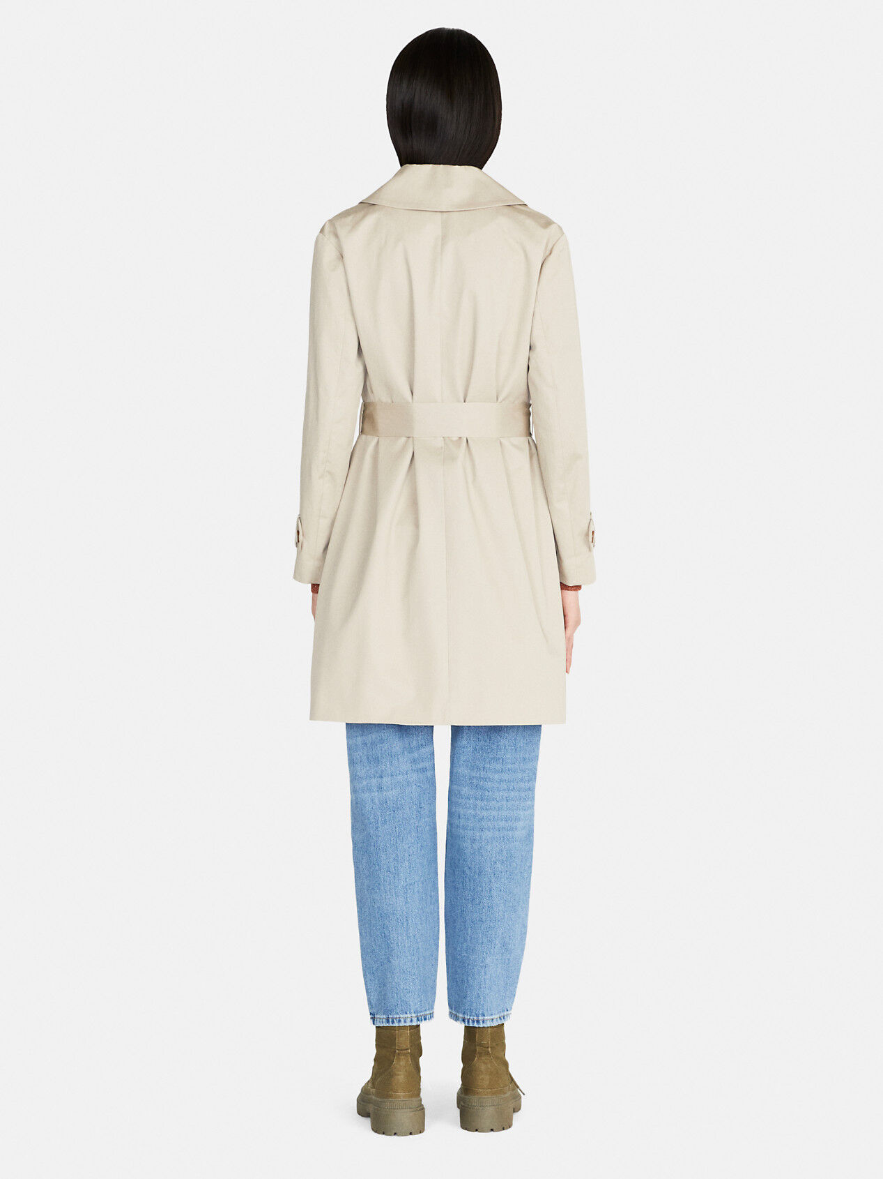 Sisley coats at store benetton