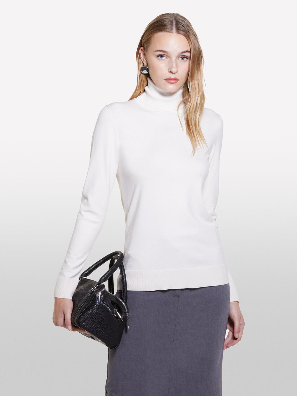 TURTLE NECK SWEATER Women image number null