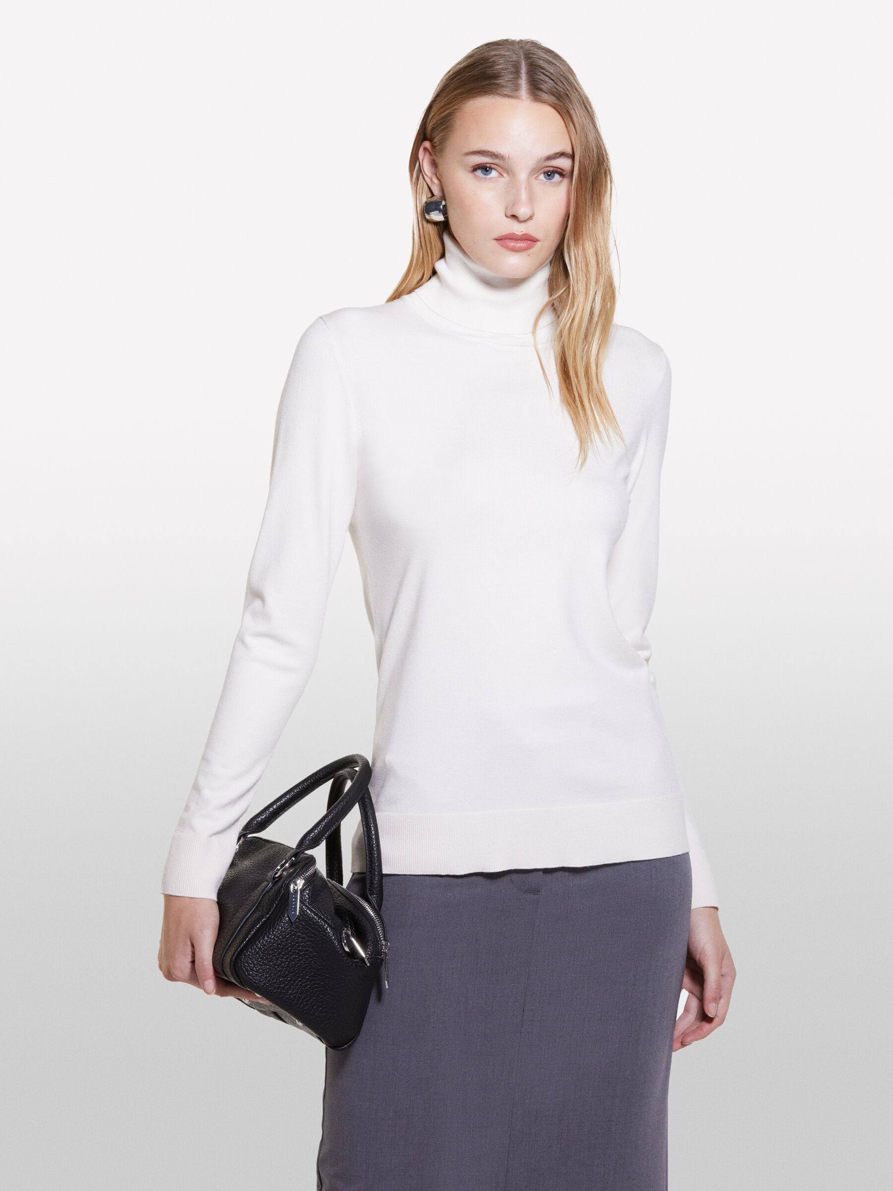TURTLE NECK SWEATER Women image number null
