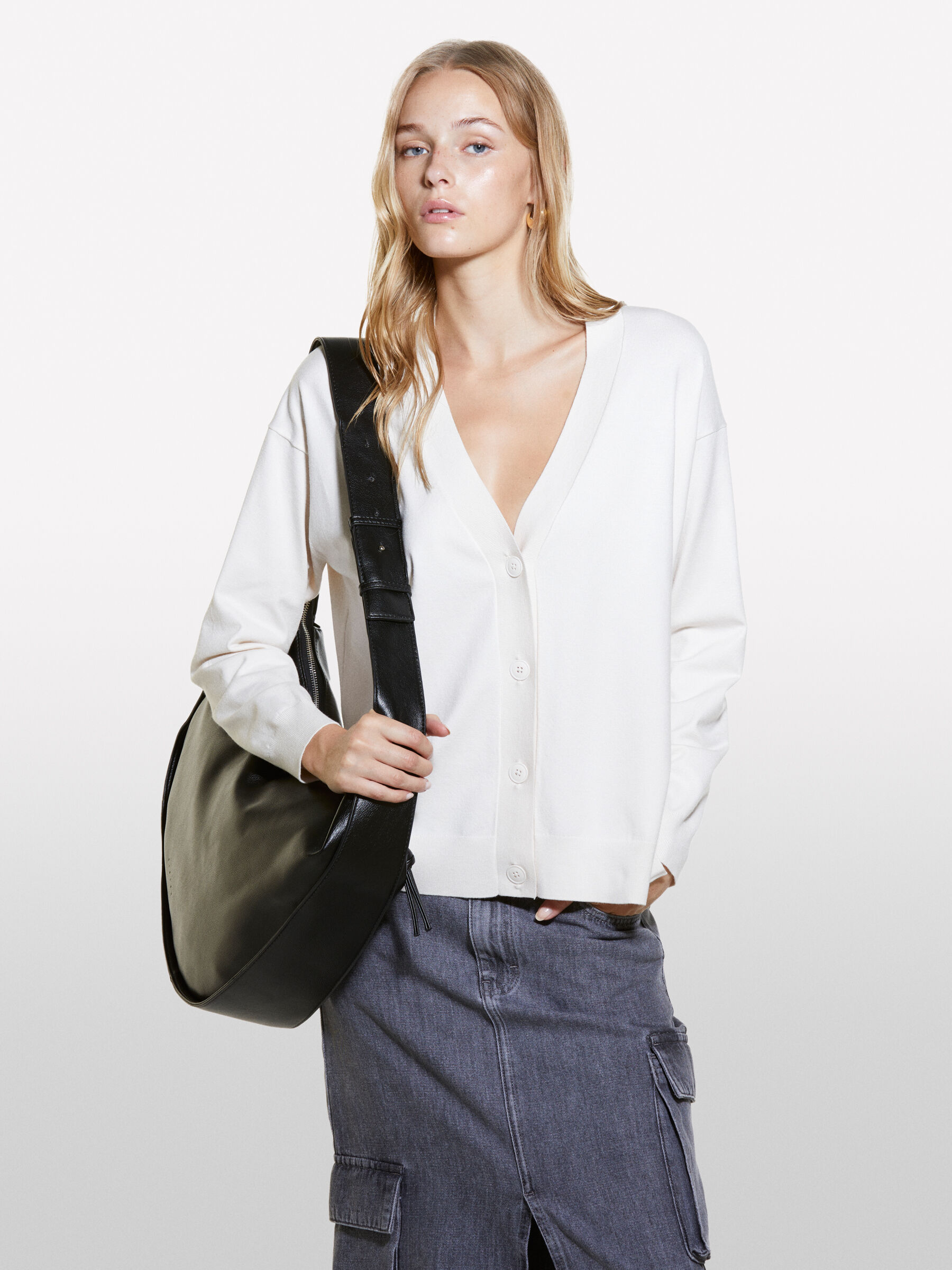 L/S CARDIGAN Women image number null