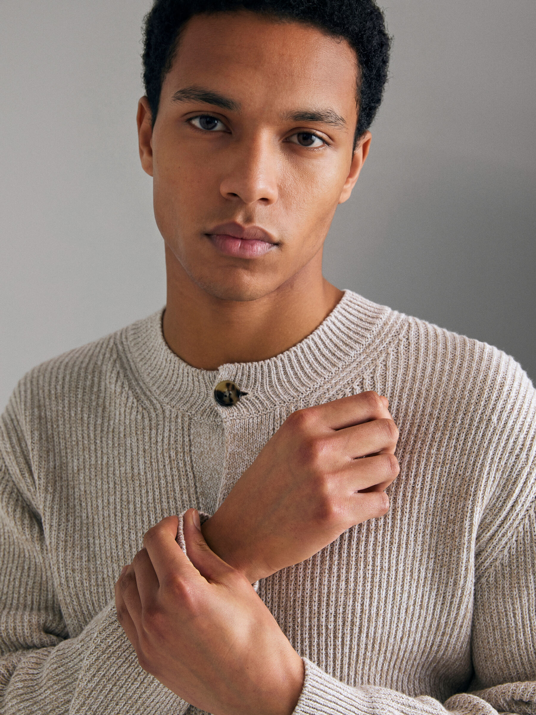 L/S SWEATER Men image number null