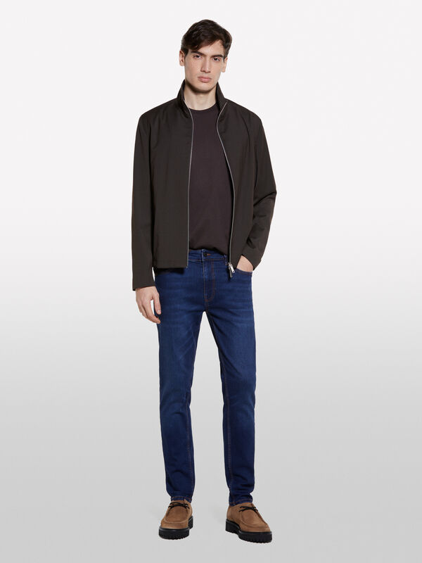 Blue Style 73 skinny fit jeans - men's skinny fit jeans | Sisley