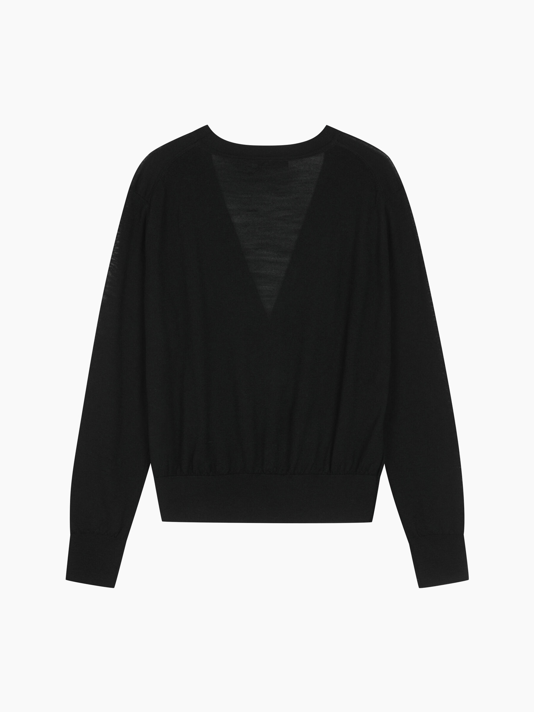 V NECK SWEATER L/S Women image number null