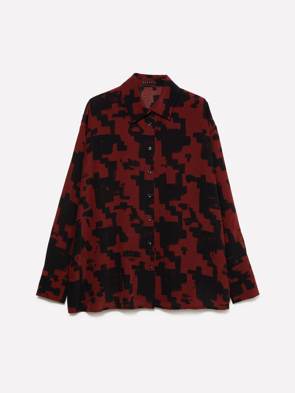 Printed patterned shirt  - women's shirts | Sisley