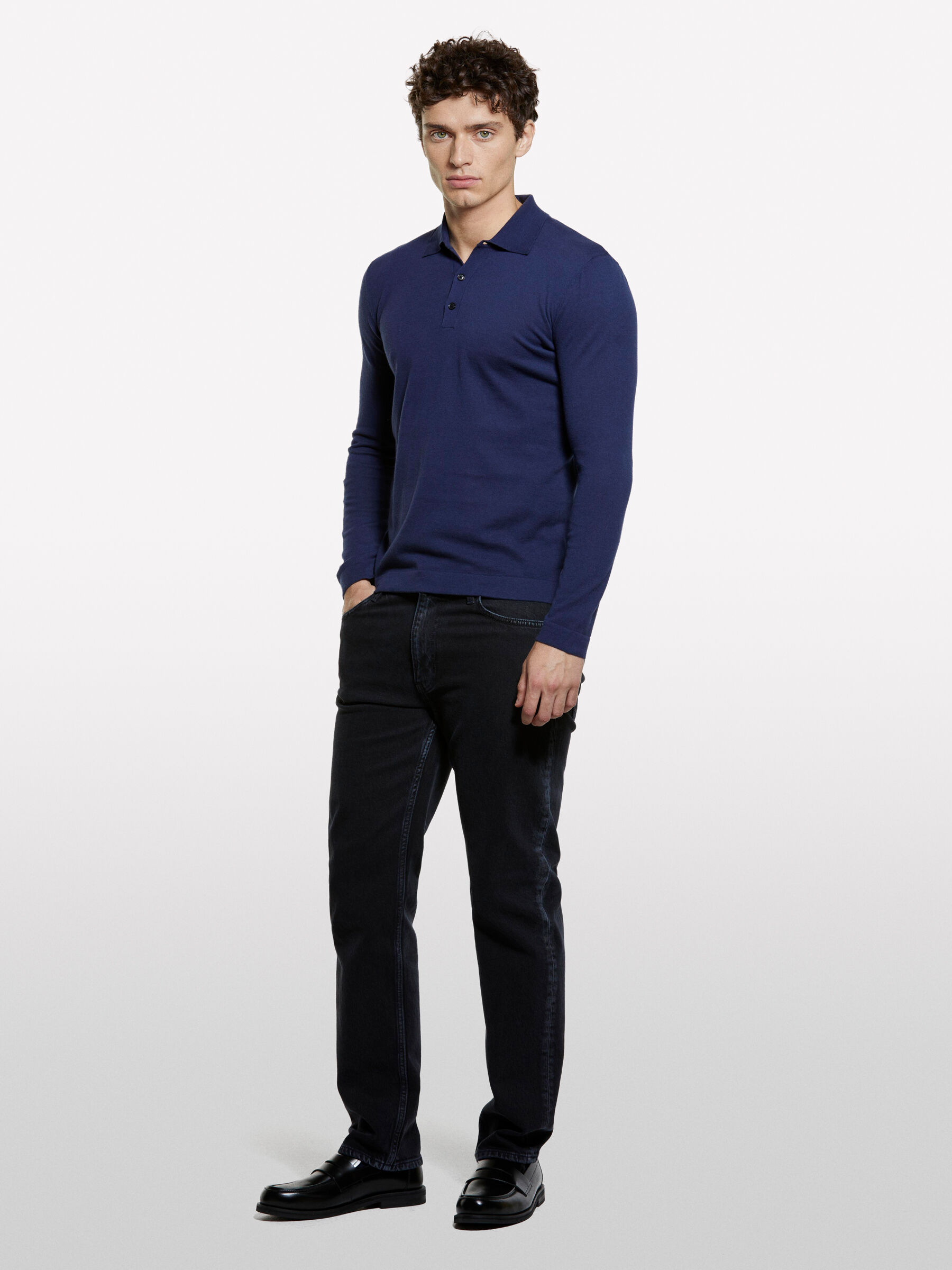 L/S POLO SHIRT Men image number null