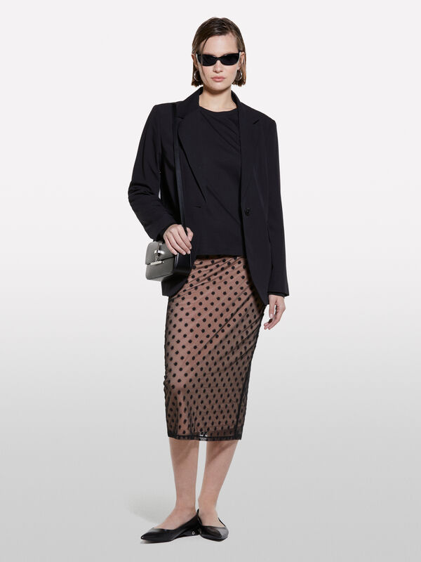 Black long sleeve t-shirt - women's long sleeve t-shirts | Sisley
