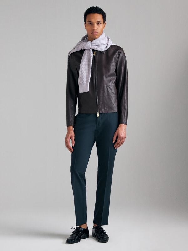 Coated fabric jacket - men's jackets and coats | Sisley