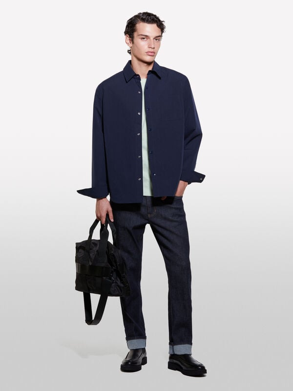 Padded Shirt-Jacket - men's jackets and coats | Sisley