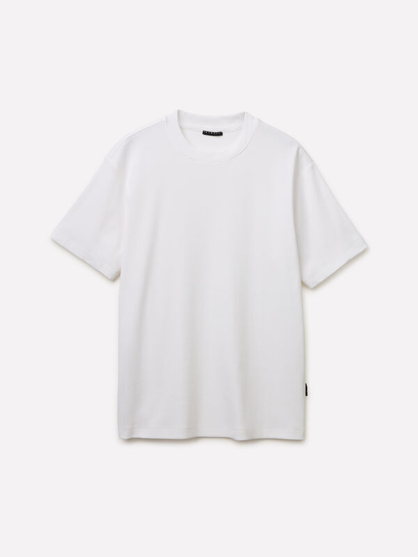 Ribbed T-shirt - men's short sleeve t-shirts | Sisley