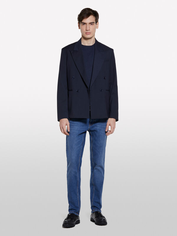 Light blue Style 74 slim fit jeans - men's slim fit jeans | Sisley