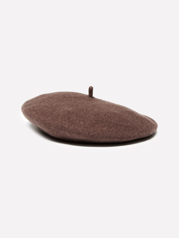 Wool beret - women's hats | Sisley
