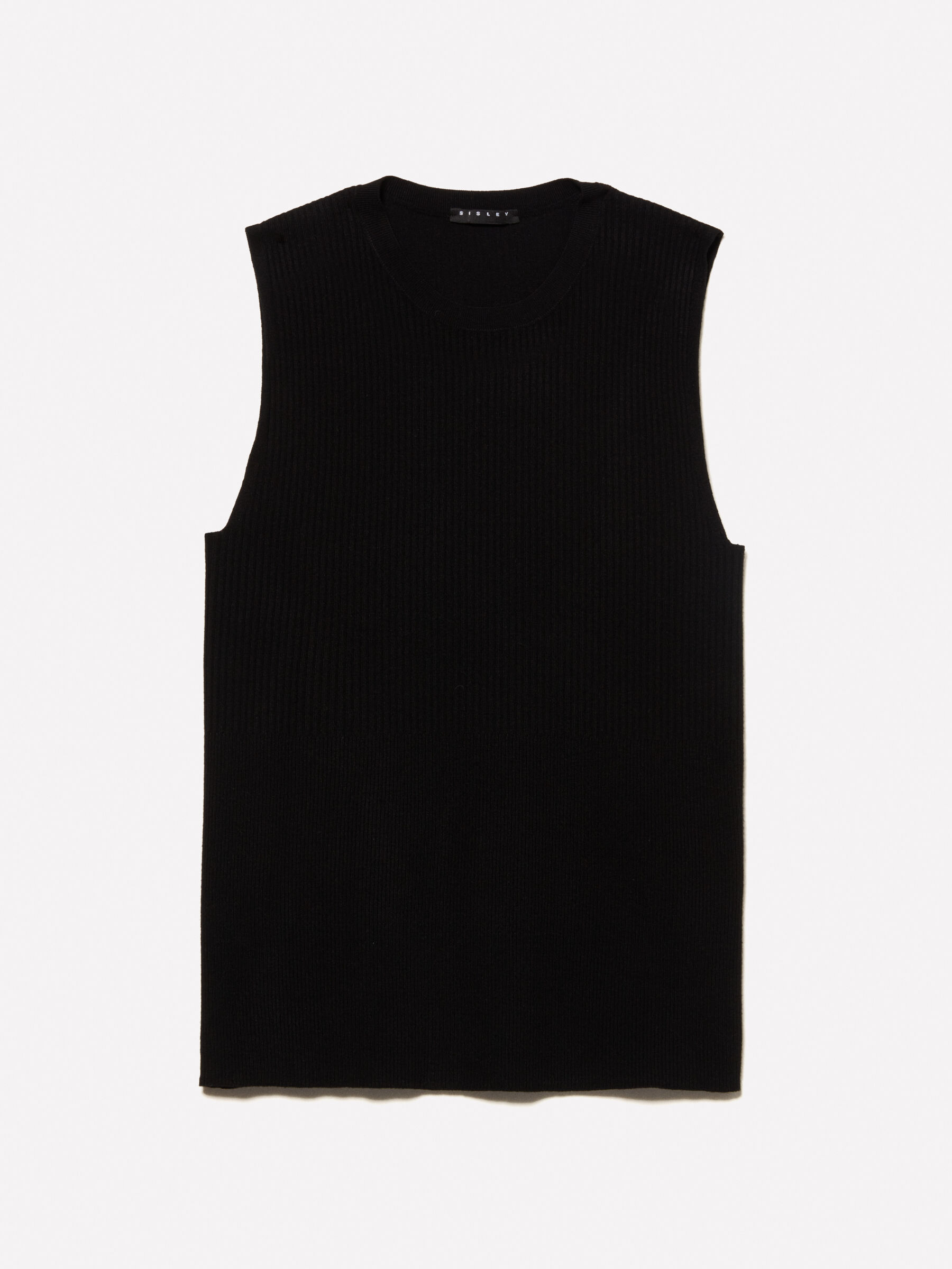 SLEEVELESS SWEATER Women image number null