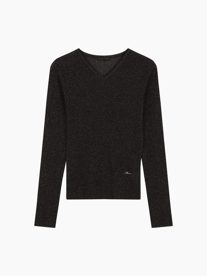 V NECK SWEATER L/S Women