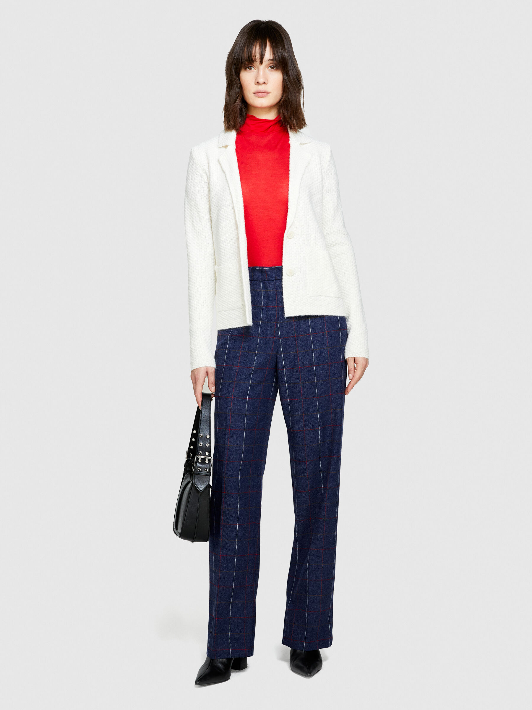 Knit blazer White Sisley