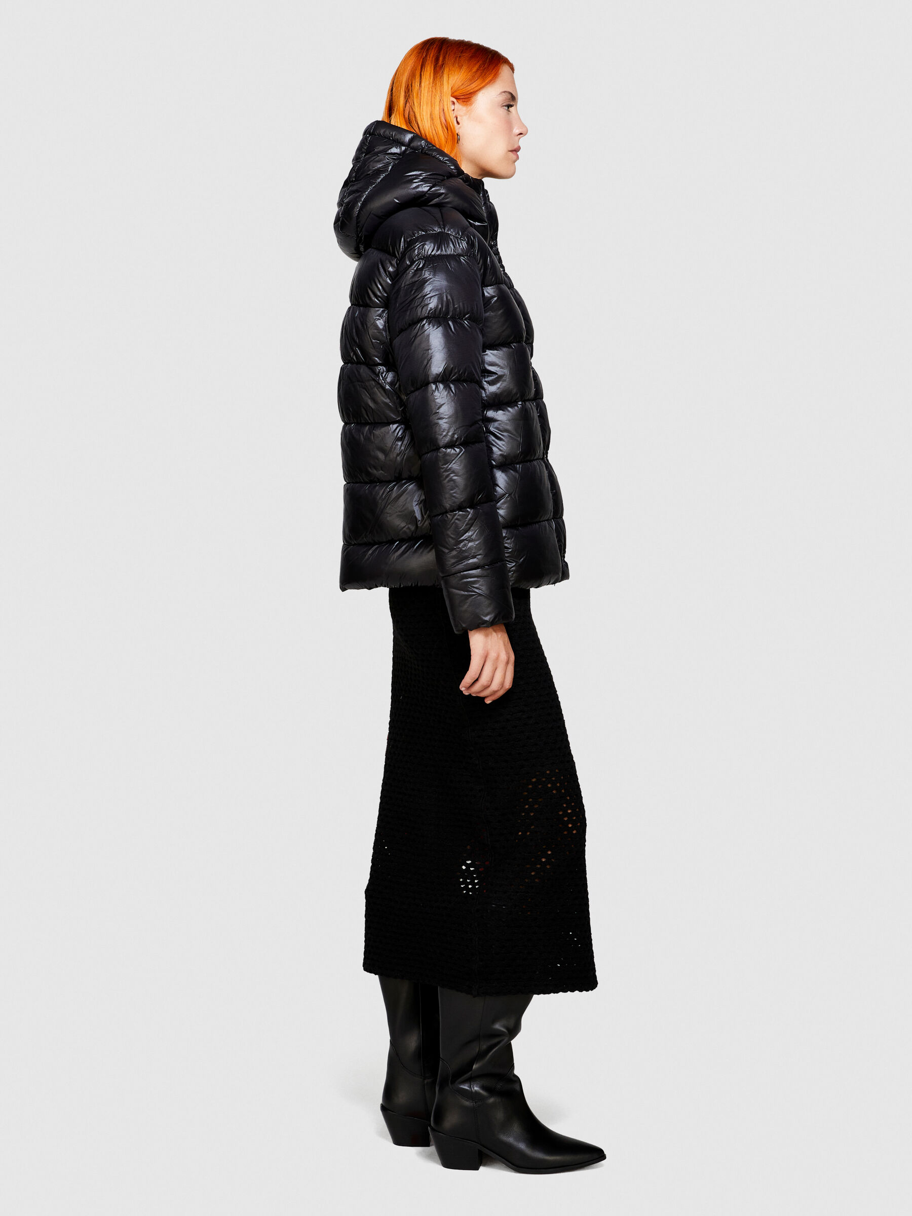 Shiny padded jacket