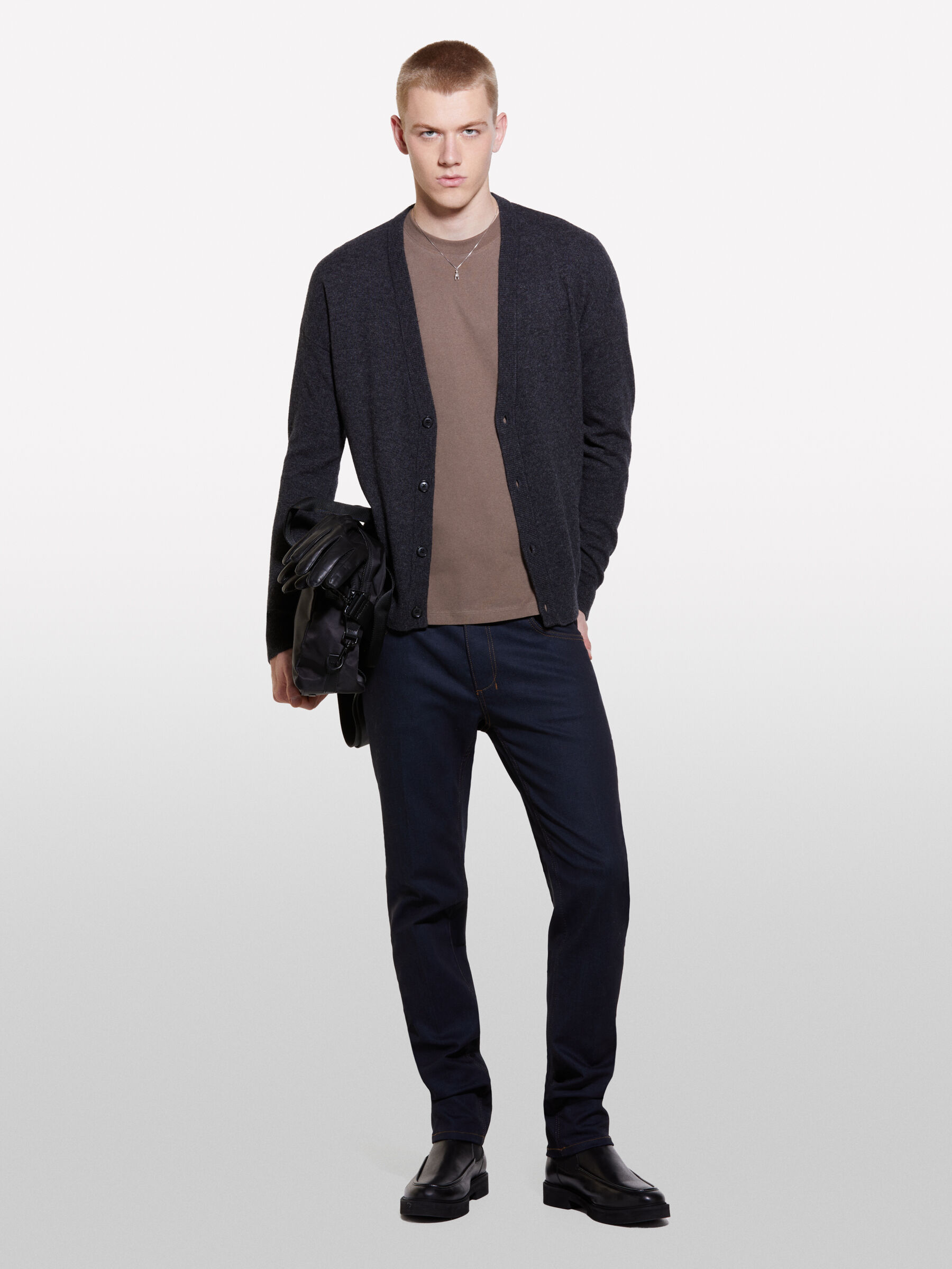 L/S CARDIGAN Men image number null