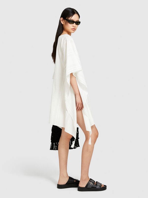 Kaftan with curl - women's cloaks, ponchos and capes | Sisley