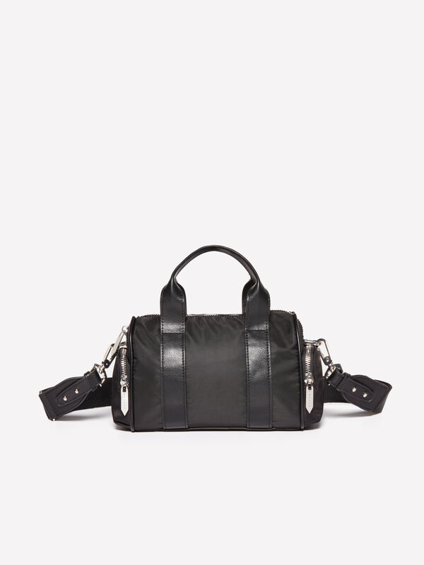 Black box bag with pockets - women's shoulder and crossbody bags | Sisley