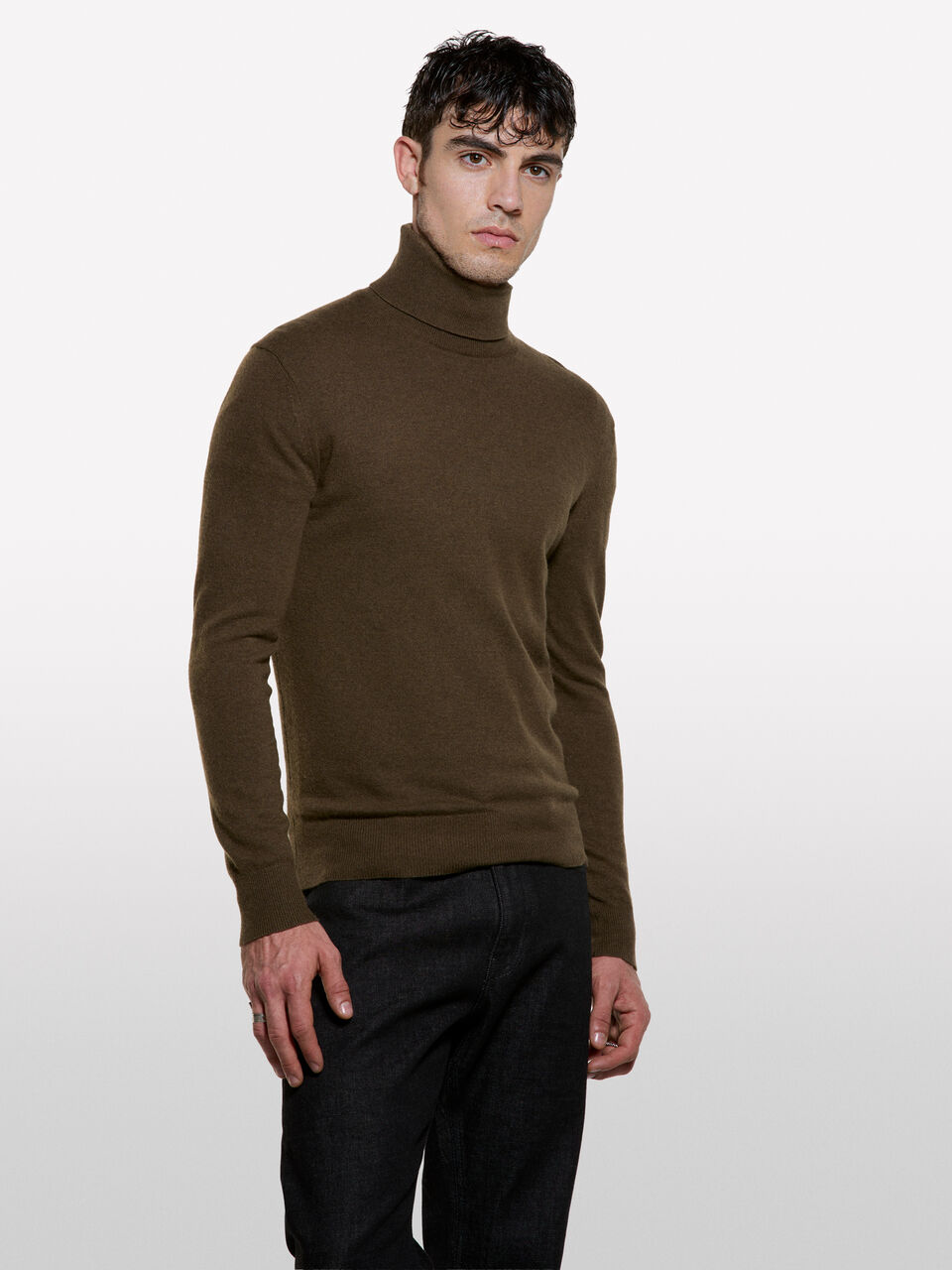 TURTLE NECK SW. L/S Men image number null