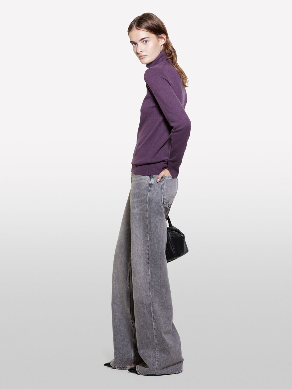 TURTLE NECK SWEATER Women image number null