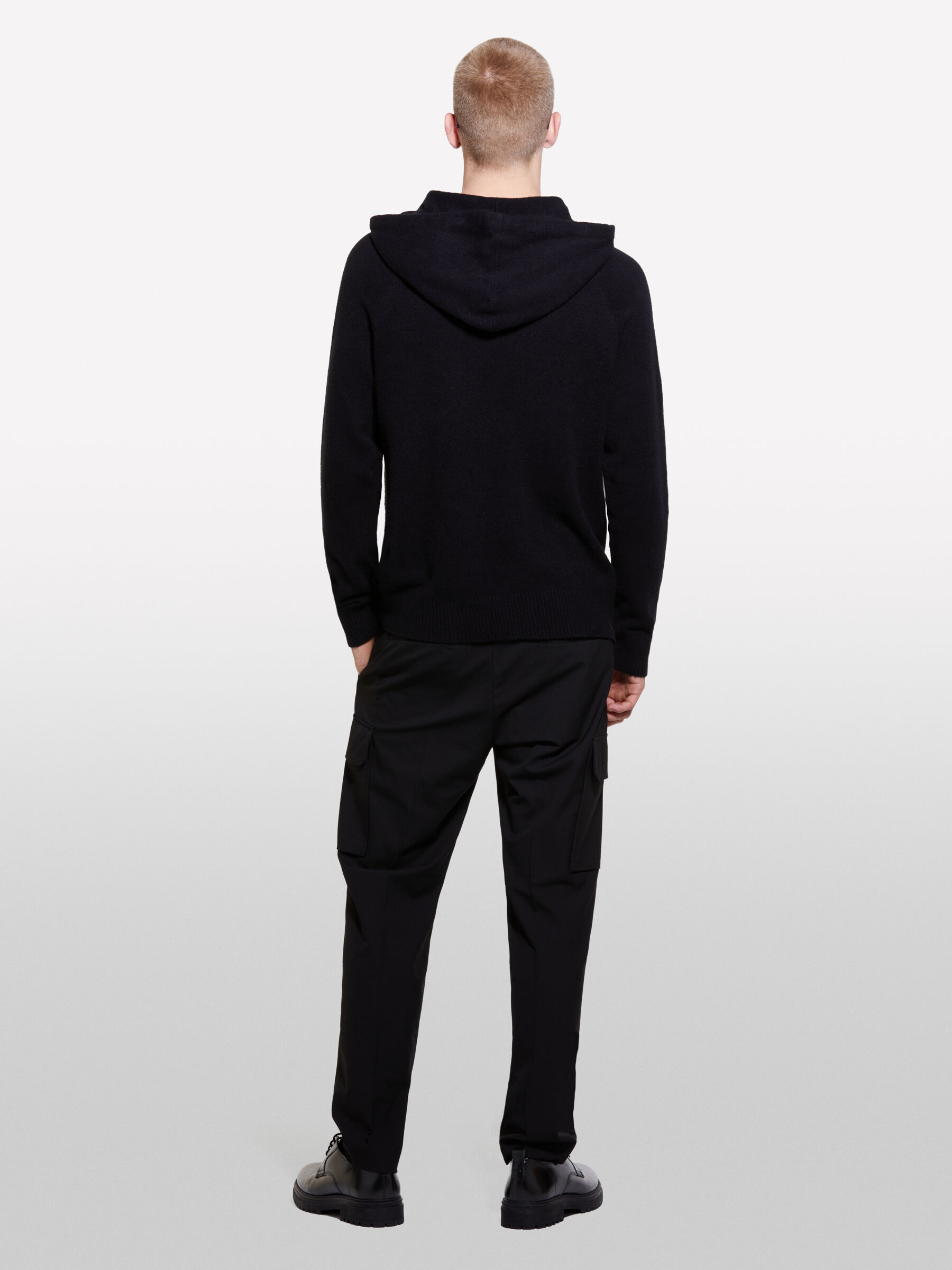 SWEATER W/HOOD Men image number null