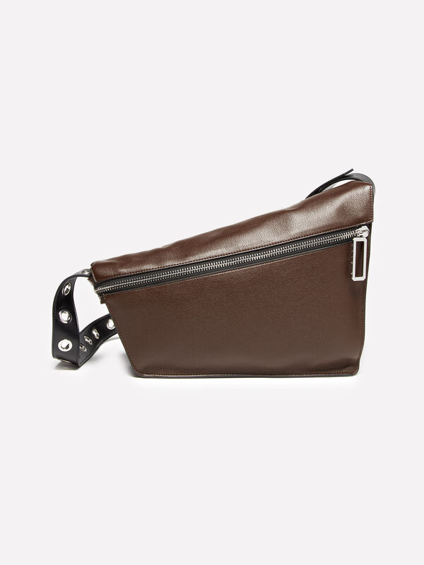 Uneven shoulder bag - women's shoulder and crossbody bags | Sisley