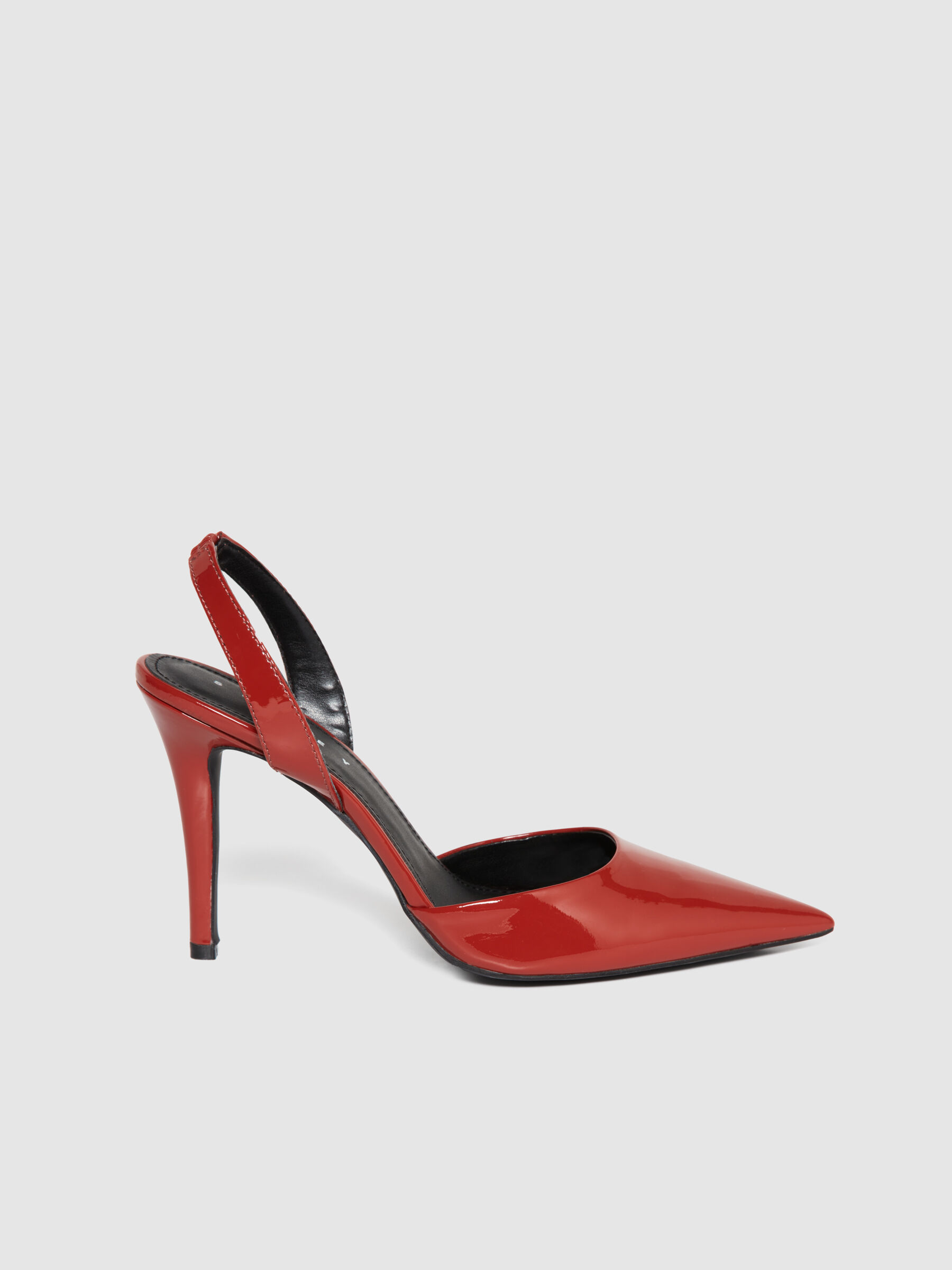 Red patent slingback heels outlet