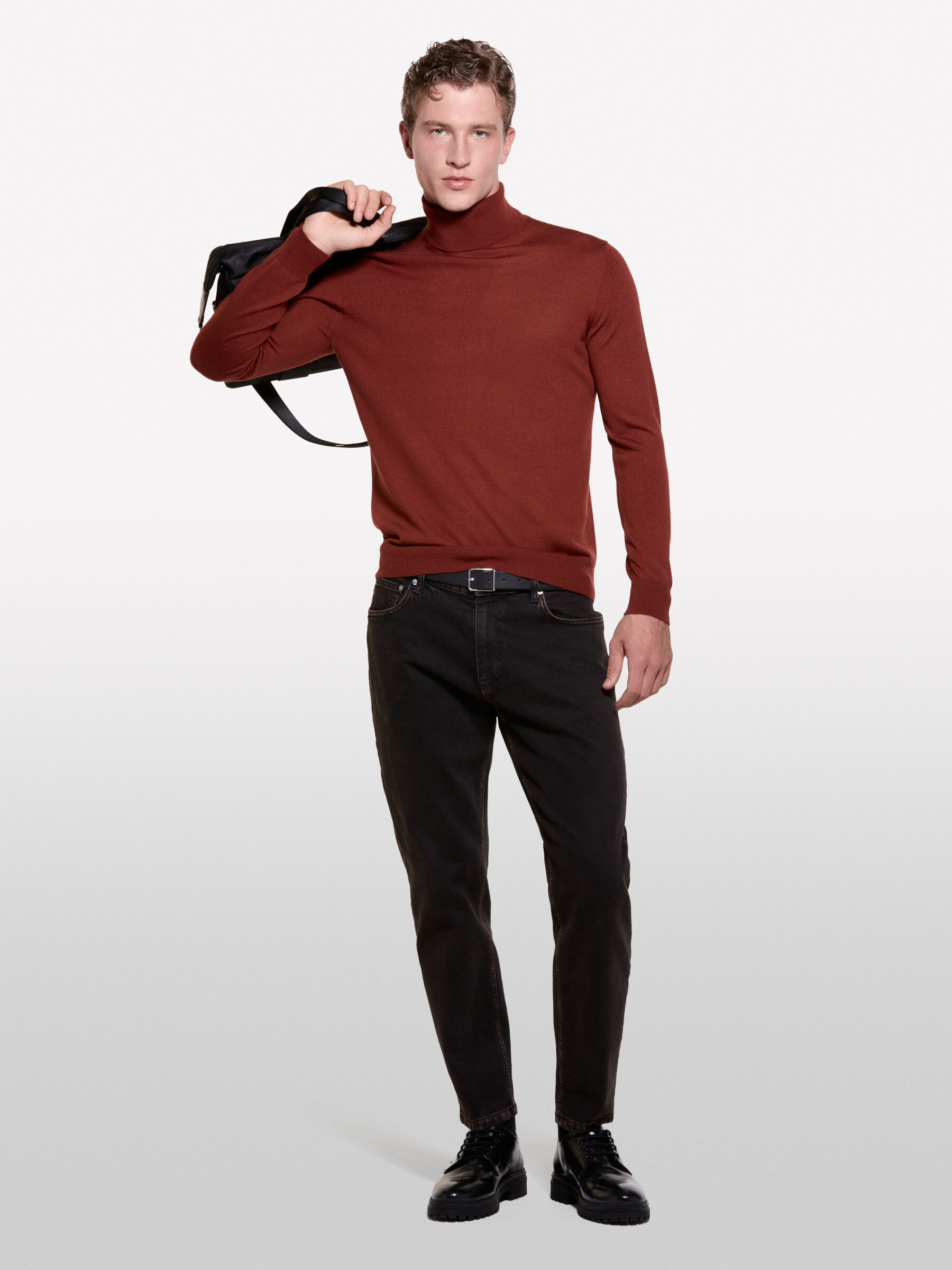 TURTLE NECK SWEATER Men image number null