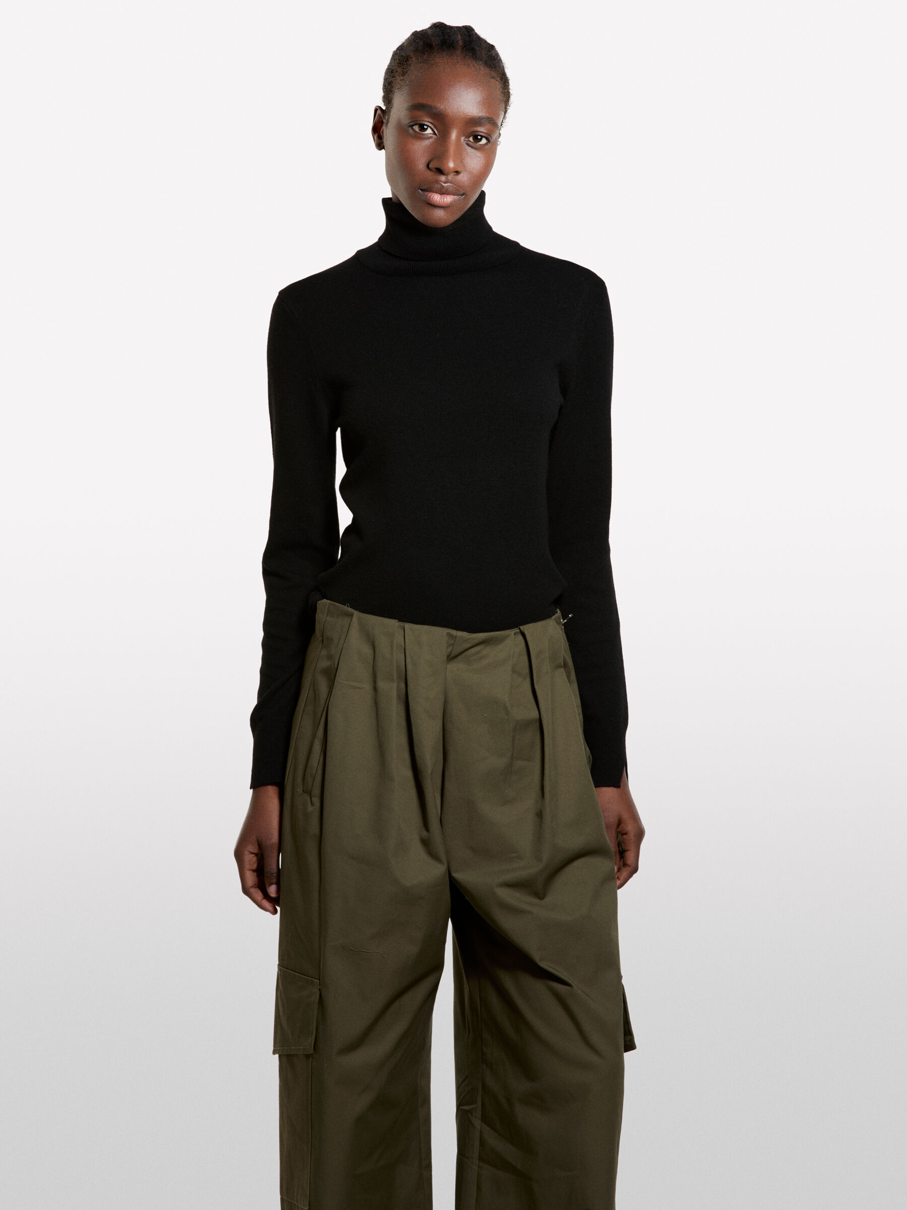 TURTLE NECK SWEATER Women image number null