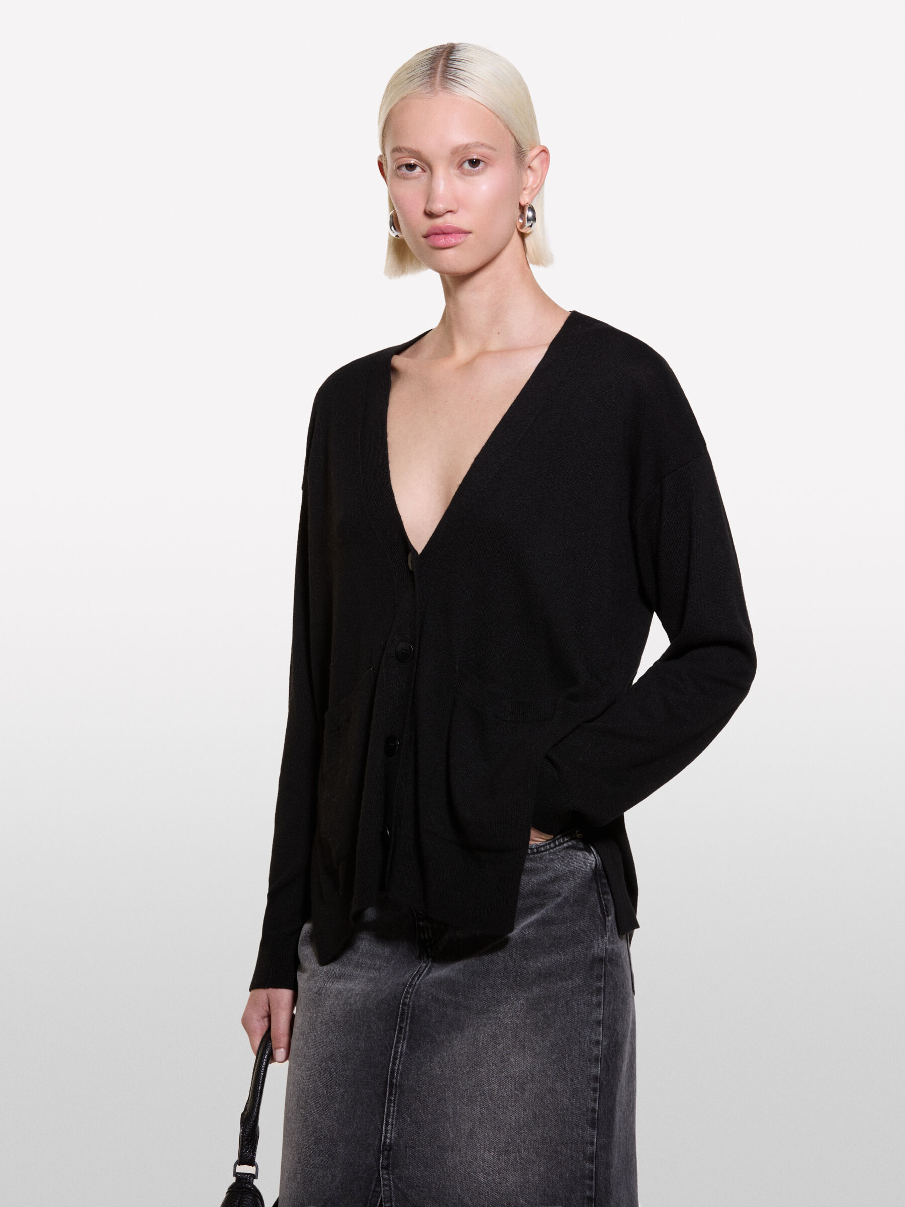 L/S CARDIGAN Women image number null