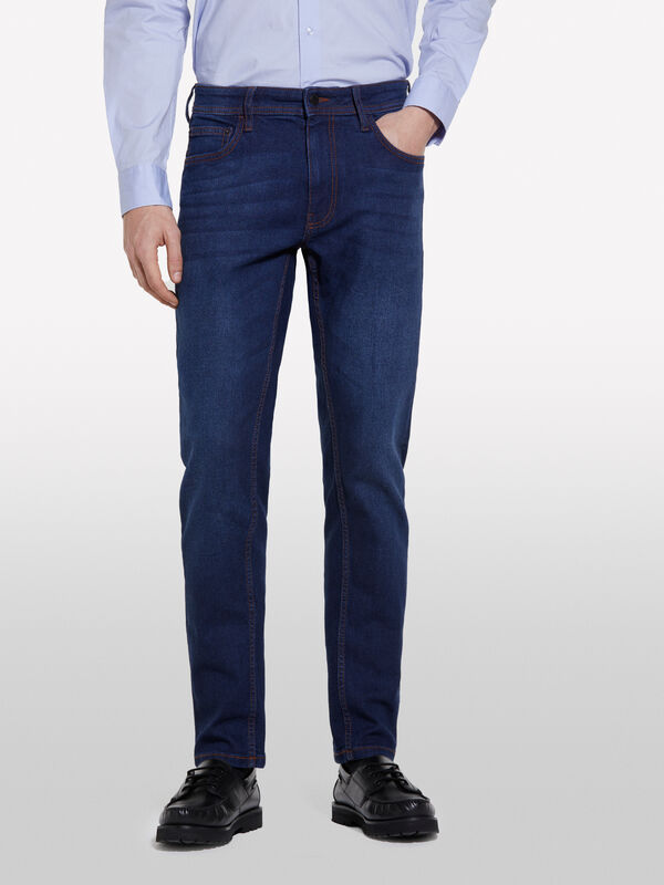 Blue Style 74 slim fit jeans - men's slim fit jeans | Sisley