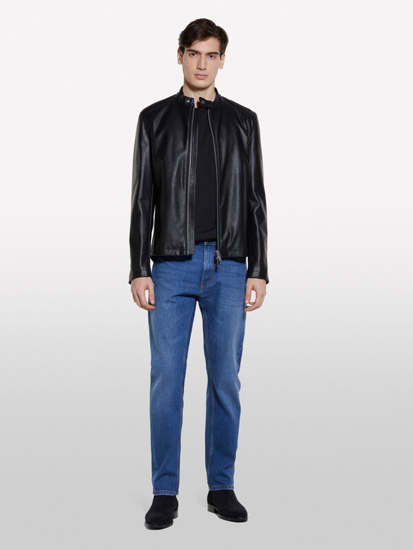 Blue Style 75 regular fit jeans - men's regular fit jeans | Sisley