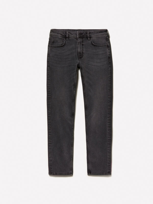 Black Style 74 slim fit jeans - men's slim fit jeans | Sisley