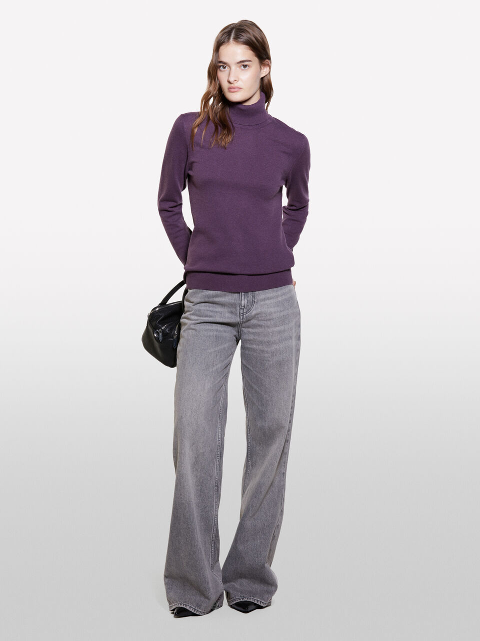 TURTLE NECK SWEATER Women image number null