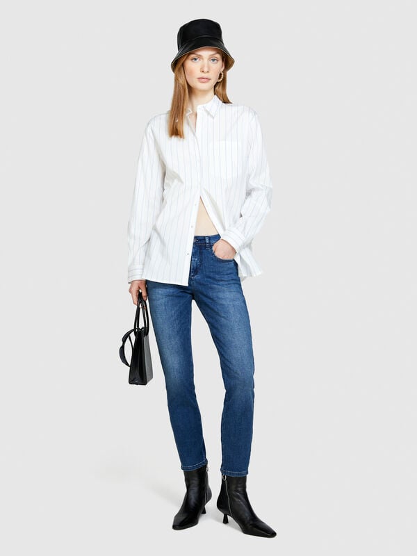 Slim fit Ibiza jeans - women's slim fit jeans | Sisley