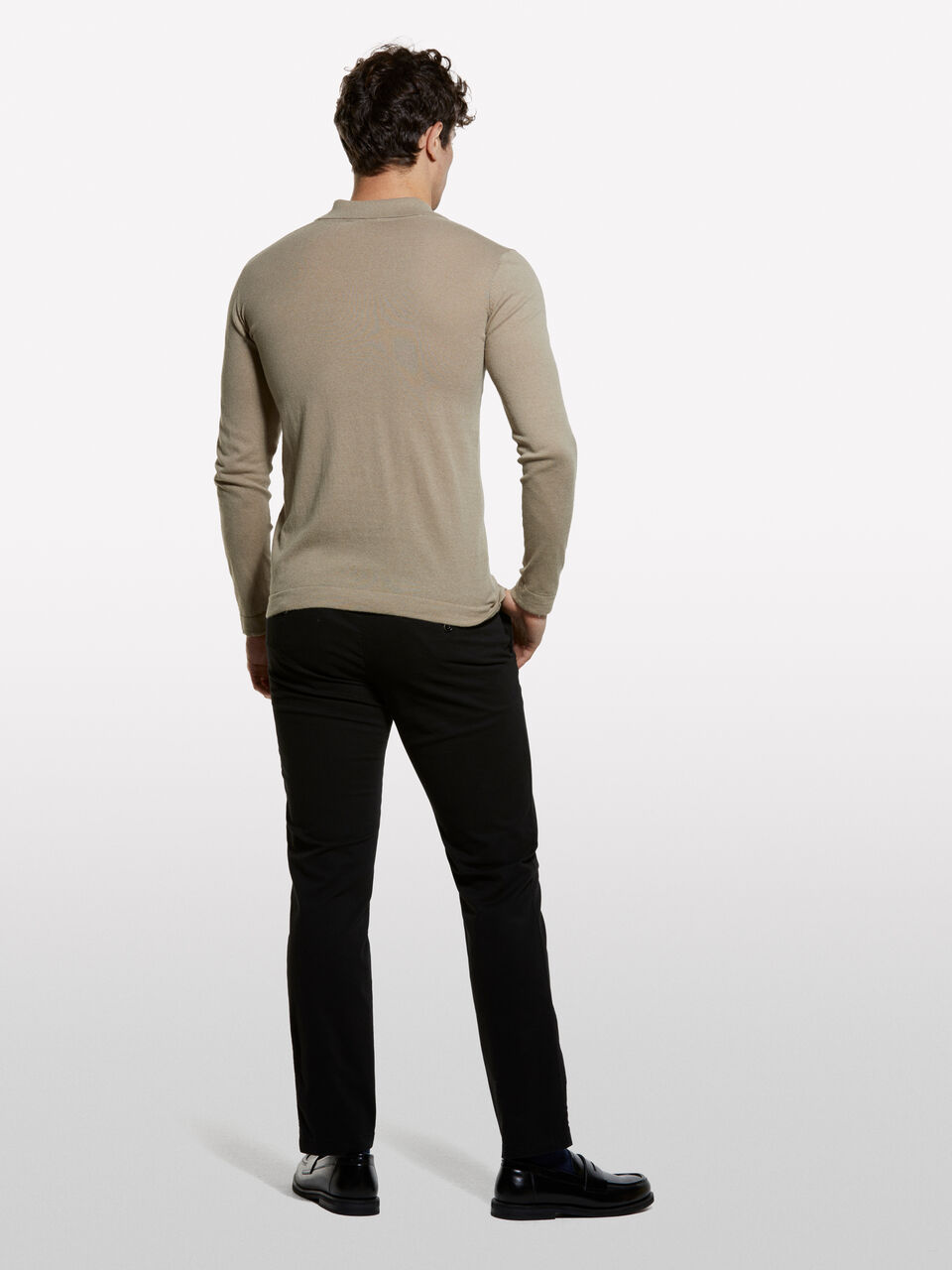 L/S POLO SHIRT Men image number null