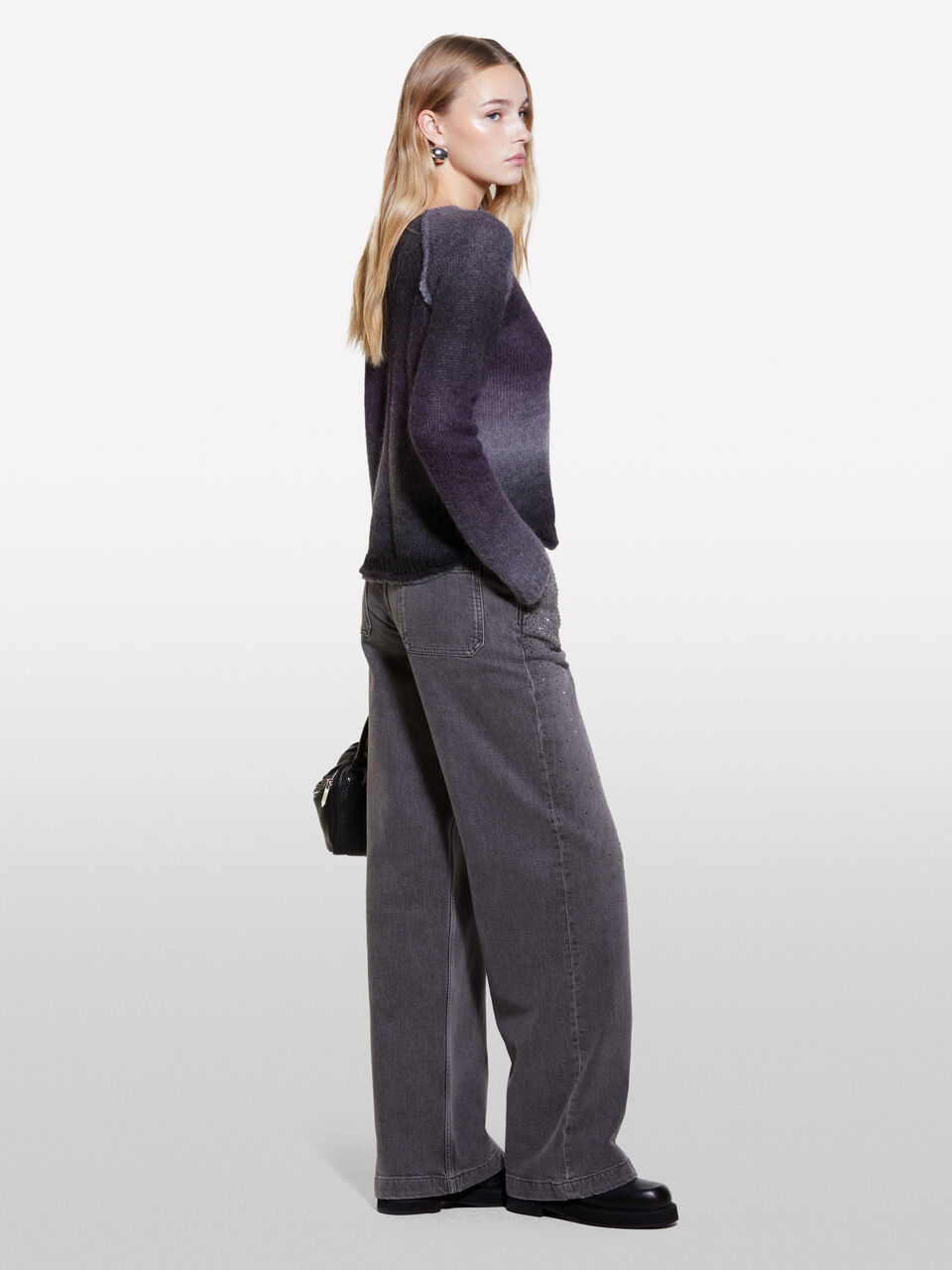 BOAT-NECK SWEAT.L/S Women image number null