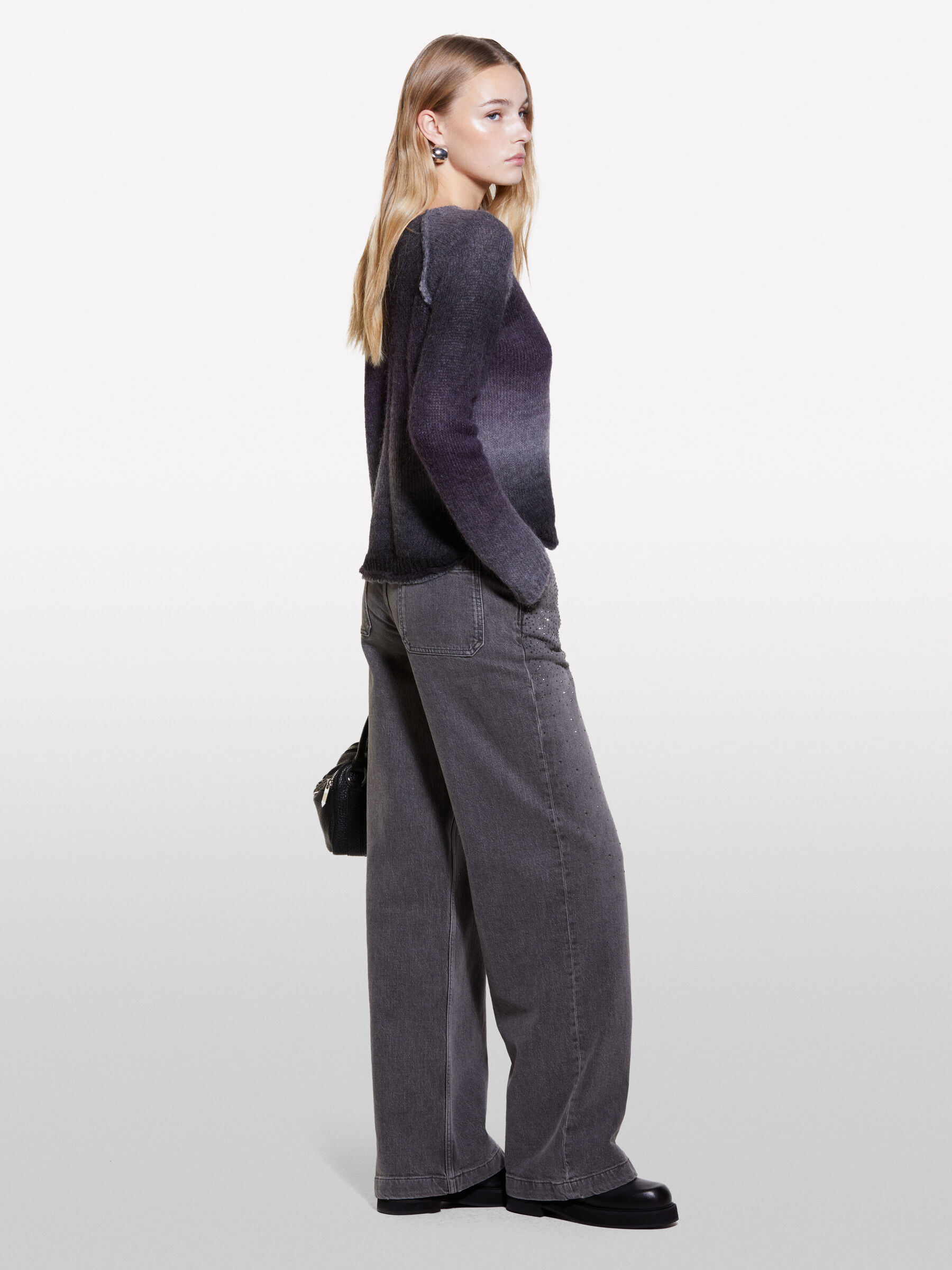 BOAT-NECK SWEAT.L/S Women image number null