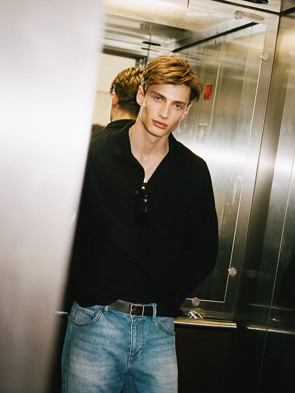 L/S POLO SHIRT Men image number null