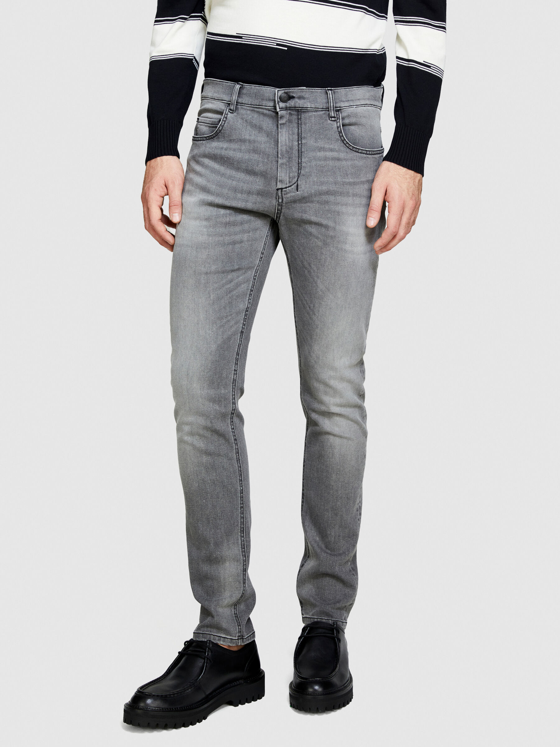 Helsinki skinny fit jeans Dark Gray Sisley