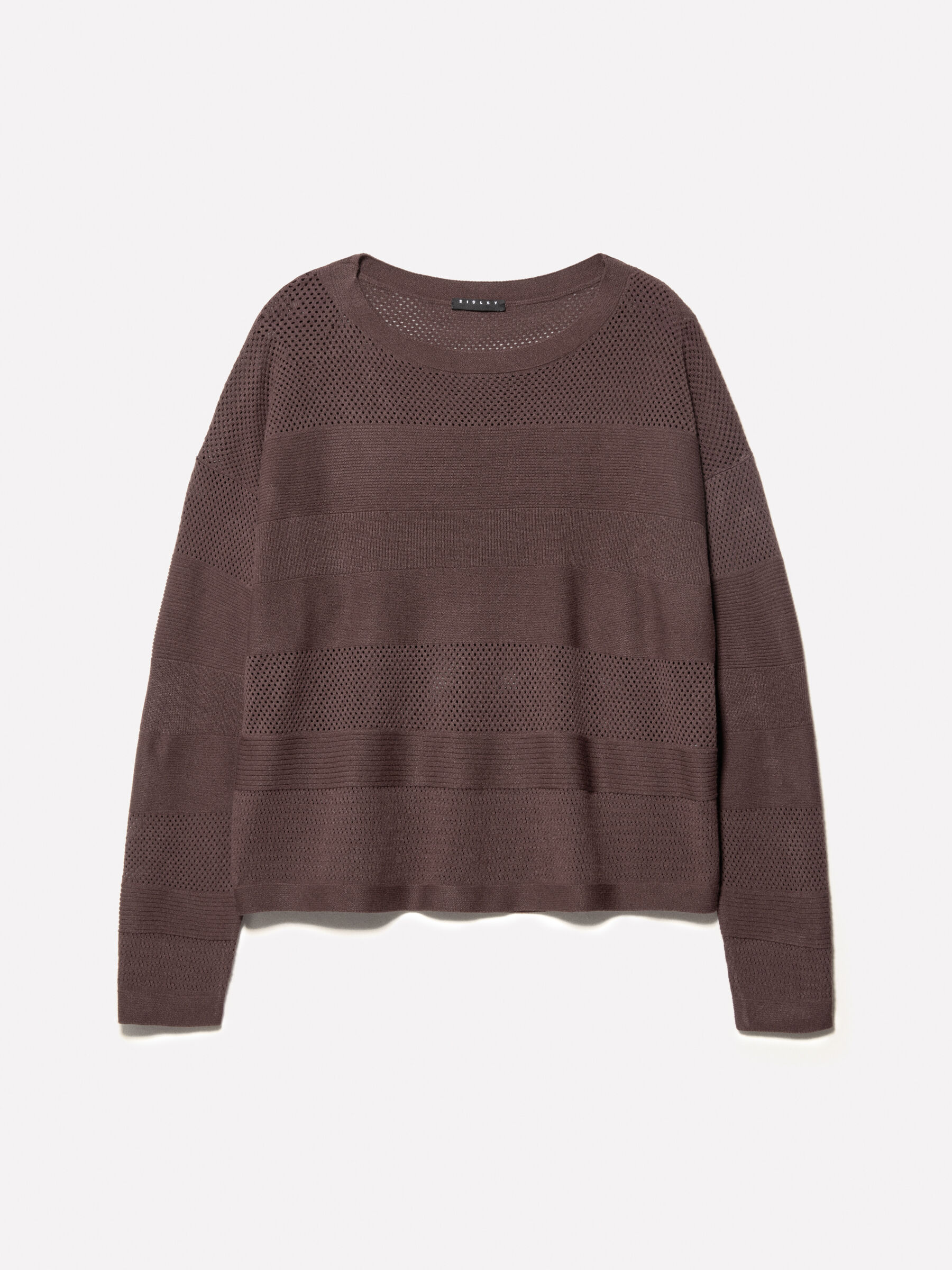BOAT-NECK SWEAT.L/S Women image number null
