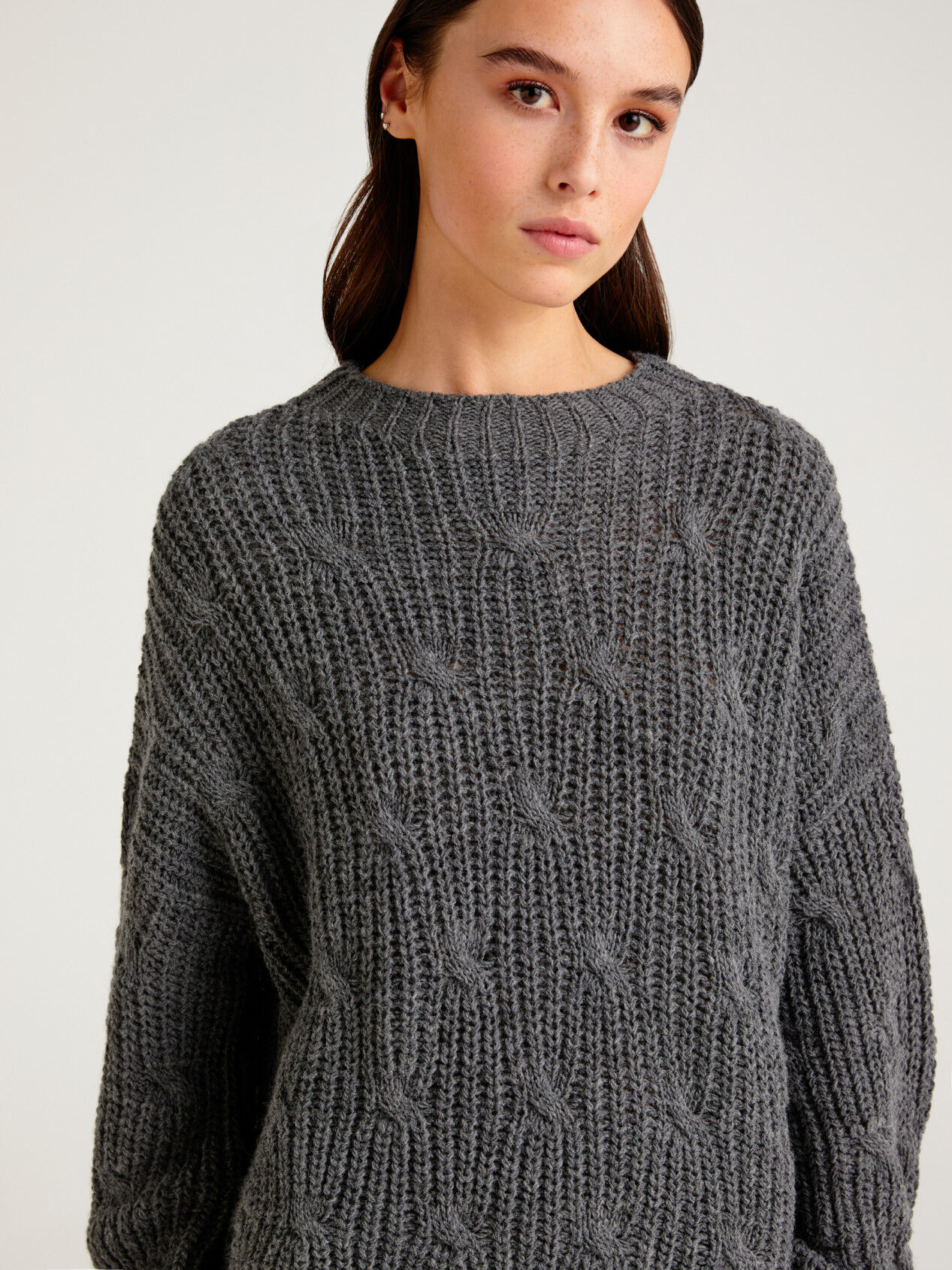 boxy fit sweater