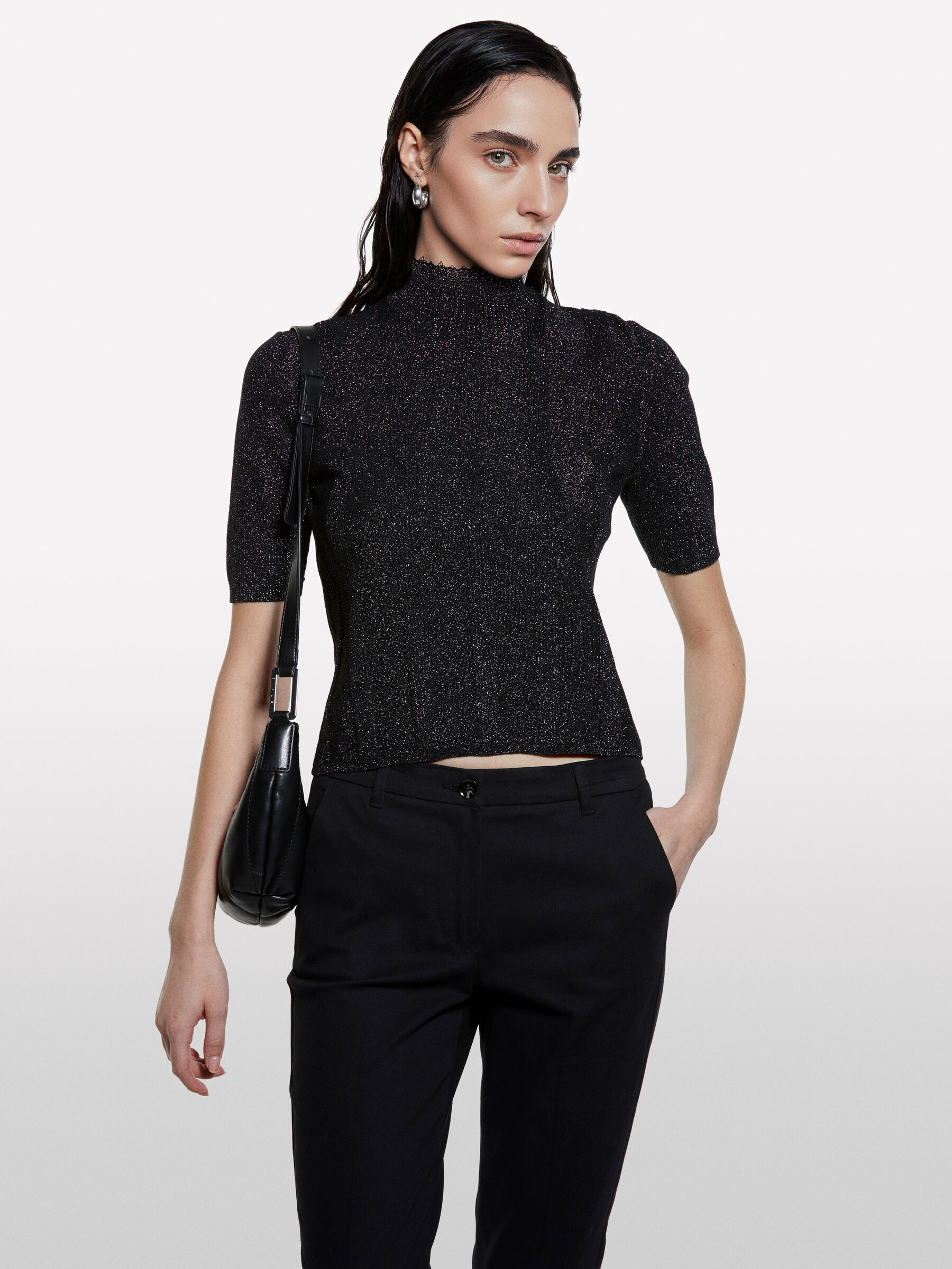 TURTLE NECK SWEATER Women image number null