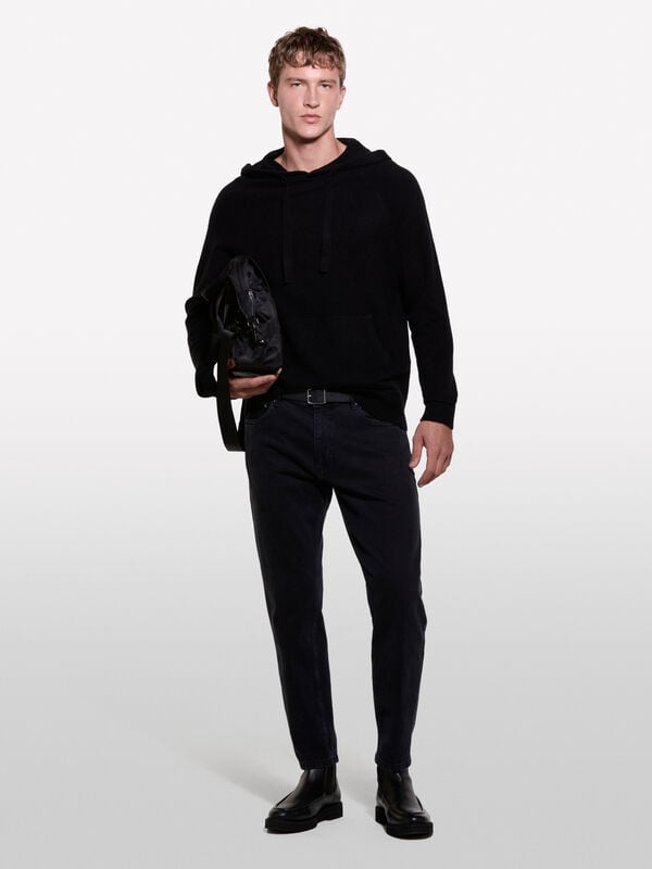 Lima dark blue carrot fit jeans - men's skinny fit jeans | Sisley